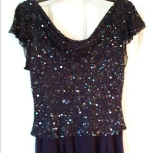 J Kara floor length dress